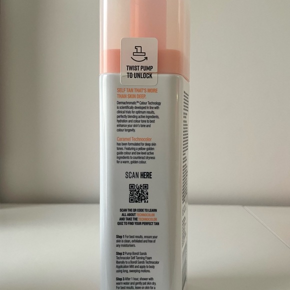 Bondi Sands Technocolor 1 Hour Express Self Tanning Foam Caramel 200ml - Picture 3 of 7